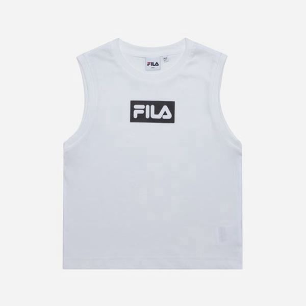 Fila Tričká Damske Biele - Bez Rukávov Vypredaj - Slovakia 64290-NQOD